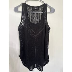 Mossimo Sheer Boho Tank | Size M